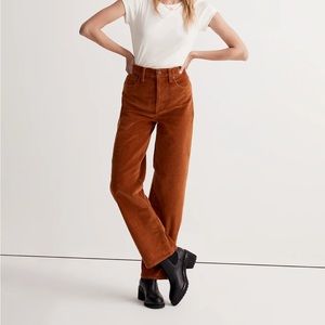 NWT Madewell Perfect Vintage Wide-Leg Pant: Corduroy Edition